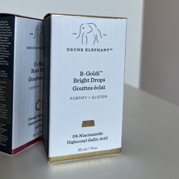 NEW: Drunk Elephant D-Bronzi + O-Bloos + B-Goldi Sunshine Drops - Picture 5 of 7